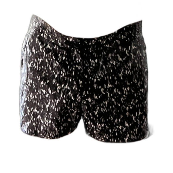 Marc By Marc Jacobs Black Speckled Bathing Suit Swim Trunks Shorts Mens Size L - Picture 2 of 7